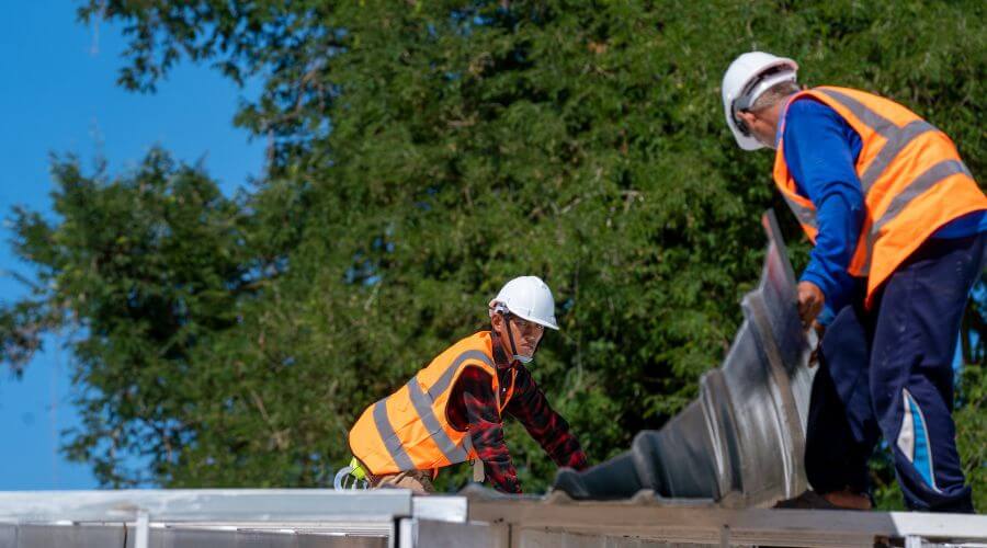 Professional gutter cleaning in Harrisonville, PA